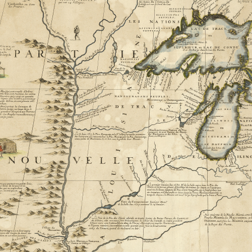 A Historic Map of Wisconsin