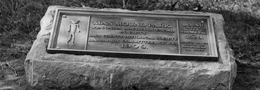 Man Mound historic marker.
