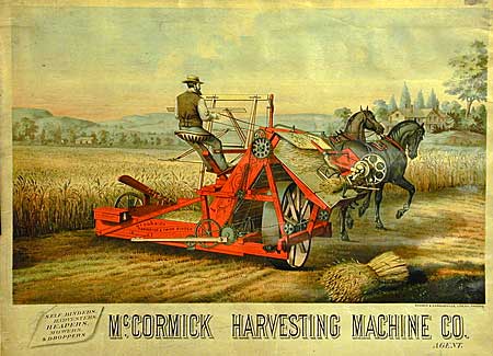 McCormick Harvesting Machine Company poster.