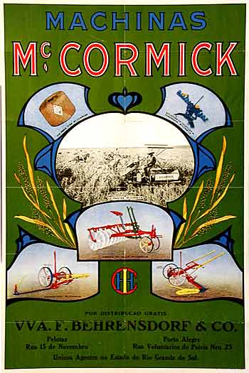 Machinas McCormick Spanish language poster.