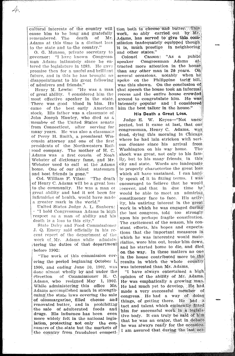  Source: Madison Democrat Topics: Government and Politics Date: 1906-07-10
