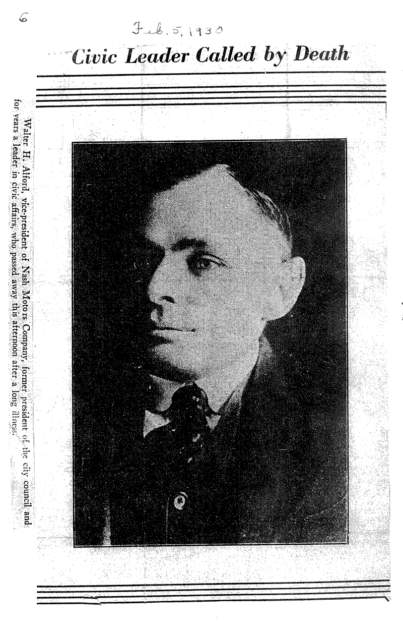  Source: Milwaukee Journal Topics: Industry Date: 1930-02-06