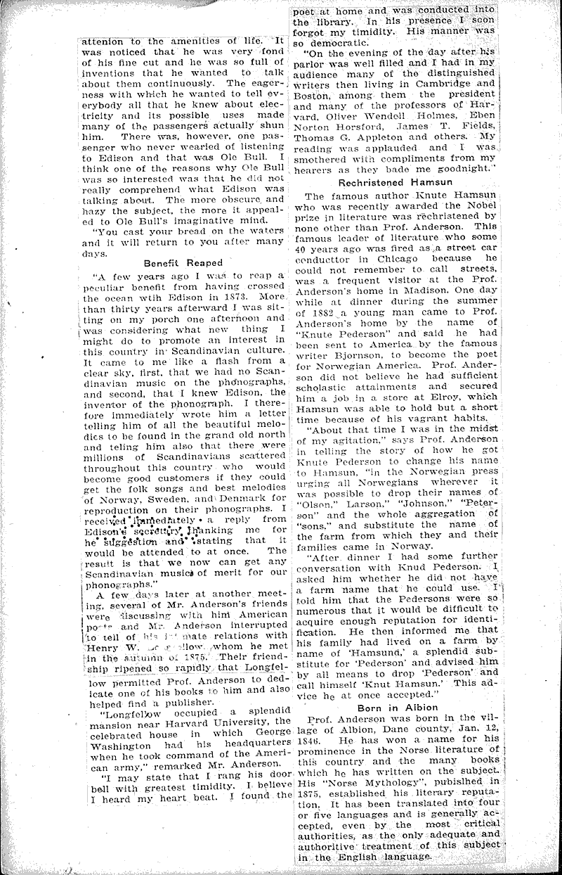  Source: Wisconsin State Journal Date: 1922-08-21