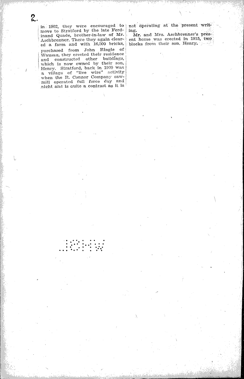  Source: Wausau Daily Record-Herald Topics: Immigrants Date: 1932-08-20
