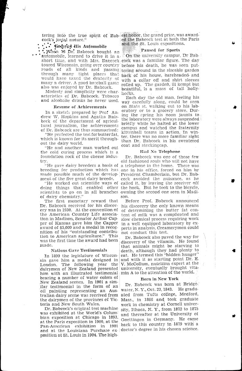  Source: Milwaukee Journal Topics: Agriculture Date: 1931-07-02