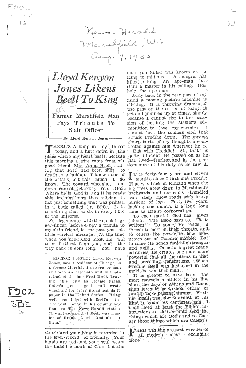  Source: Marshfield News-Herald Topics: Government and Politics Date: 1933-08-07