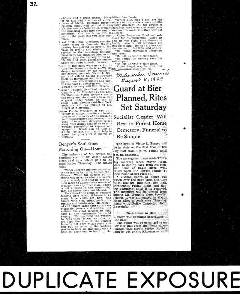  Source: Milwaukee Journal Topics: Social and Political Movements Date: 1929-08-08