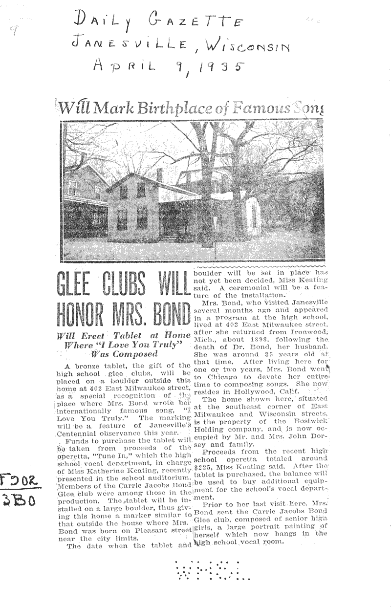  Source: Janesville Daily Gazette Date: 1935-04-09