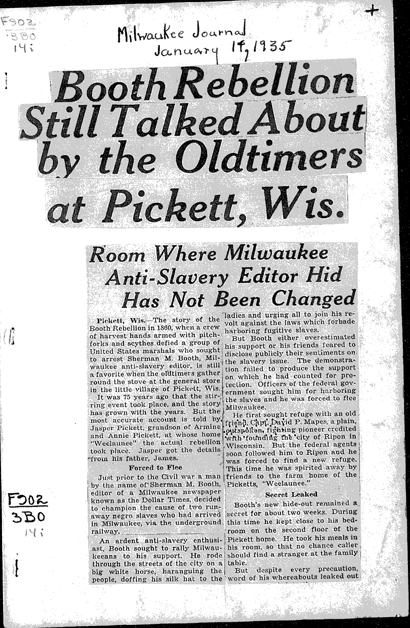  Source: Milwaukee Journal Topics: Social and Political Movements Date: 1935-01-14