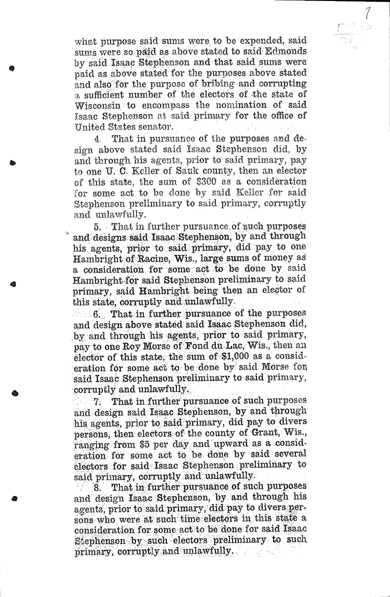  Source: Milwaukee Journal Topics: Government and Politics Date: 1909-01-27