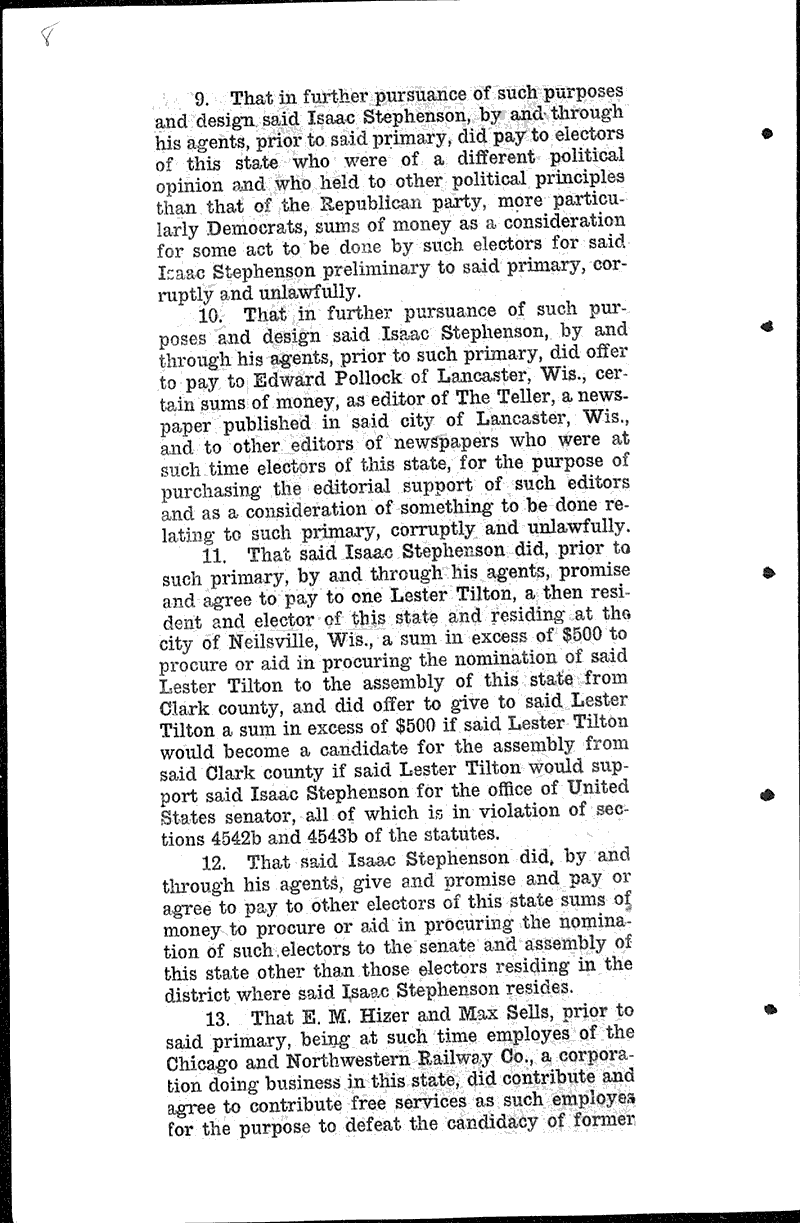  Source: Milwaukee Journal Topics: Government and Politics Date: 1909-01-27
