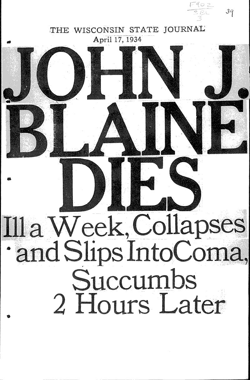  Source: Wisconsin State Journal Topics: Government and Politics Date: 1934-04-17