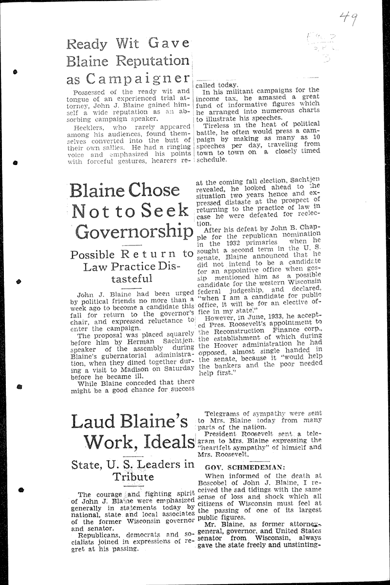  Source: Wisconsin State Journal Topics: Government and Politics Date: 1934-04-17