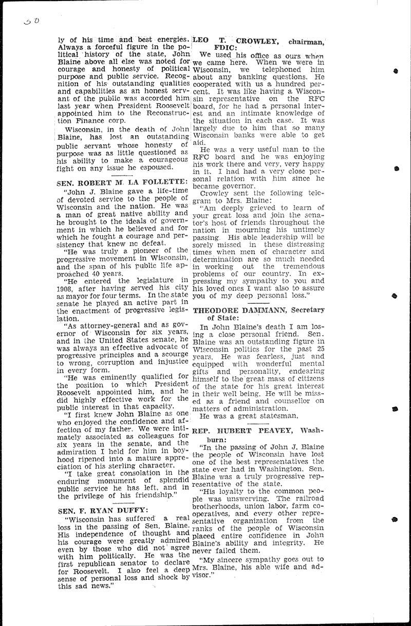  Source: Wisconsin State Journal Topics: Government and Politics Date: 1934-04-17