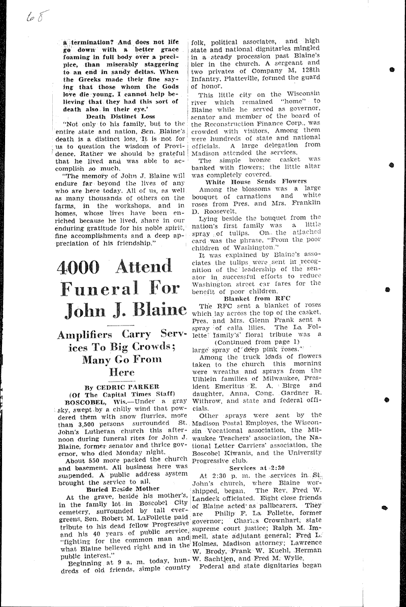  Source: Capital Times Topics: Government and Politics Date: 1934-04-20