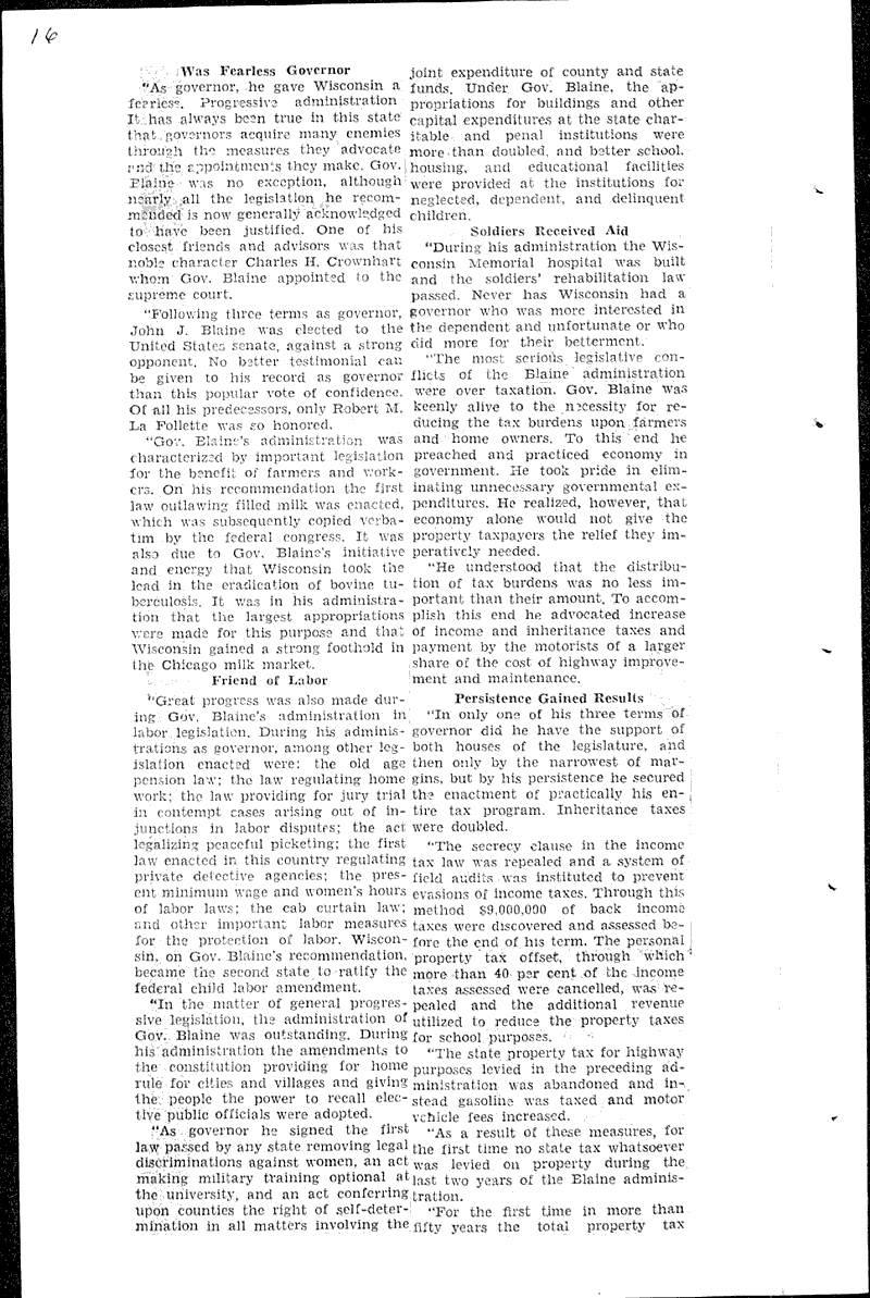  Source: Capital Times Topics: Government and Politics Date: 1934-04-20