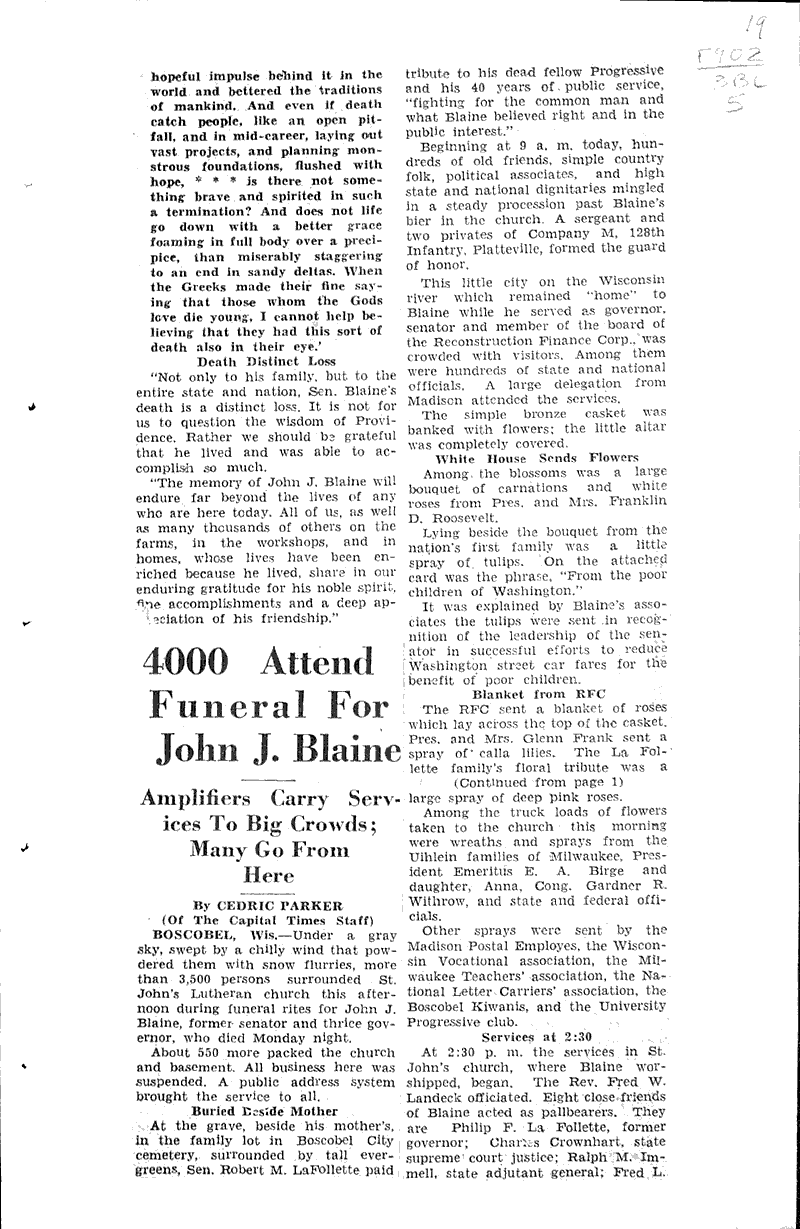  Source: Capital Times Topics: Government and Politics Date: 1934-04-20