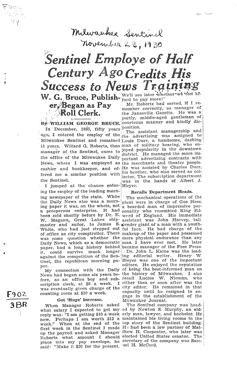 Source: Milwaukee Sentinel Topics: Industry Date: 1930-11-23