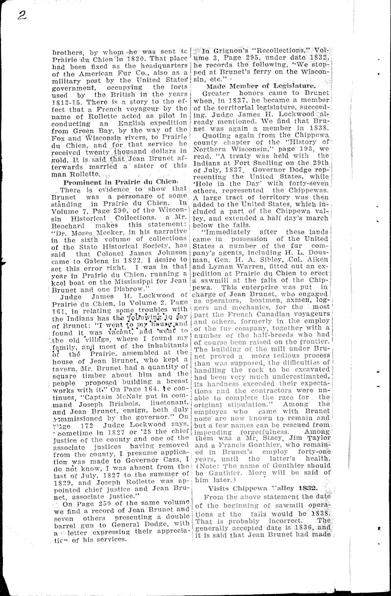  Source: Eau Claire Sunday Leader Topics: Immigrants Date: 1919-02-16
