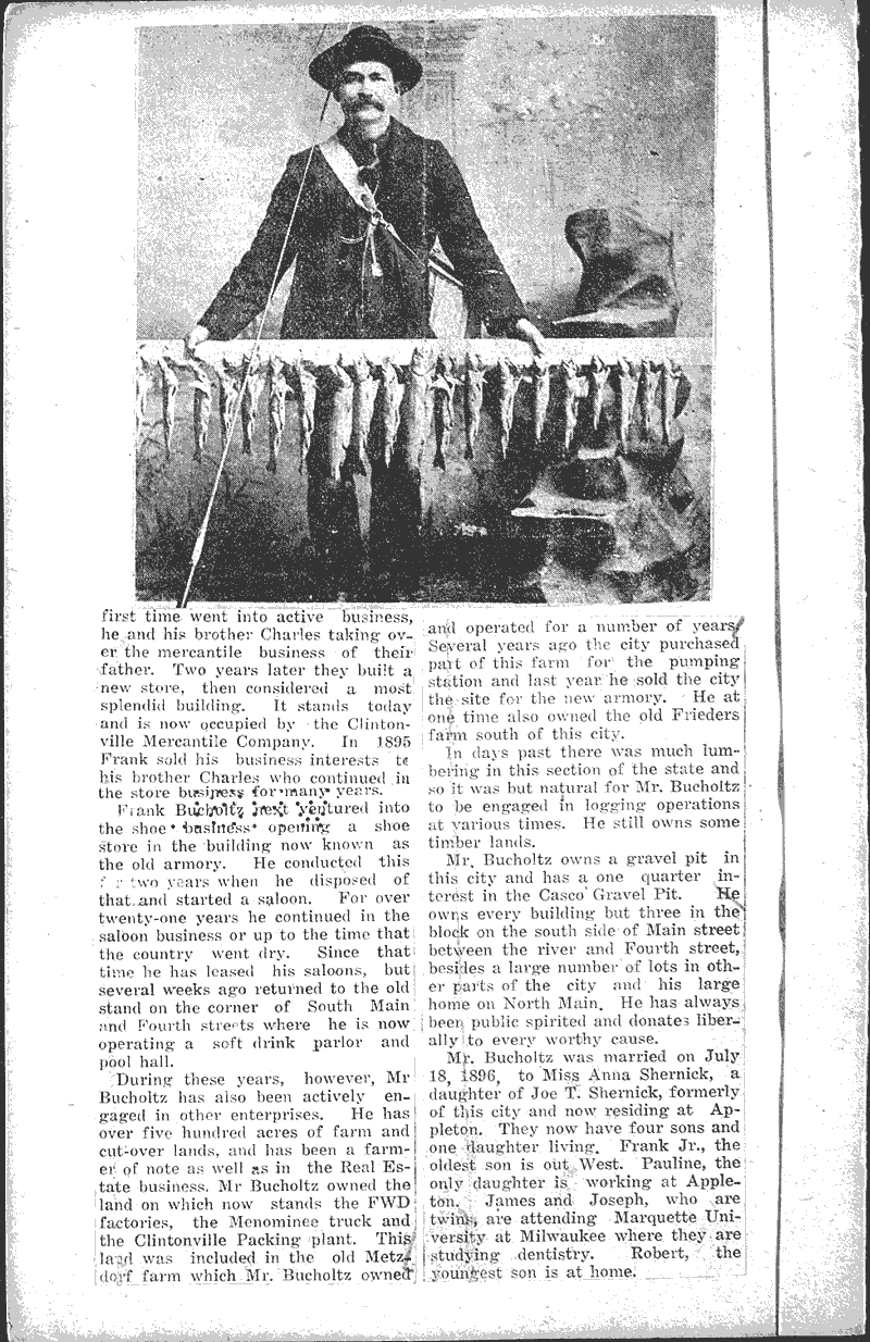  Source: Clintonville Tribune Date: 1923-05-25