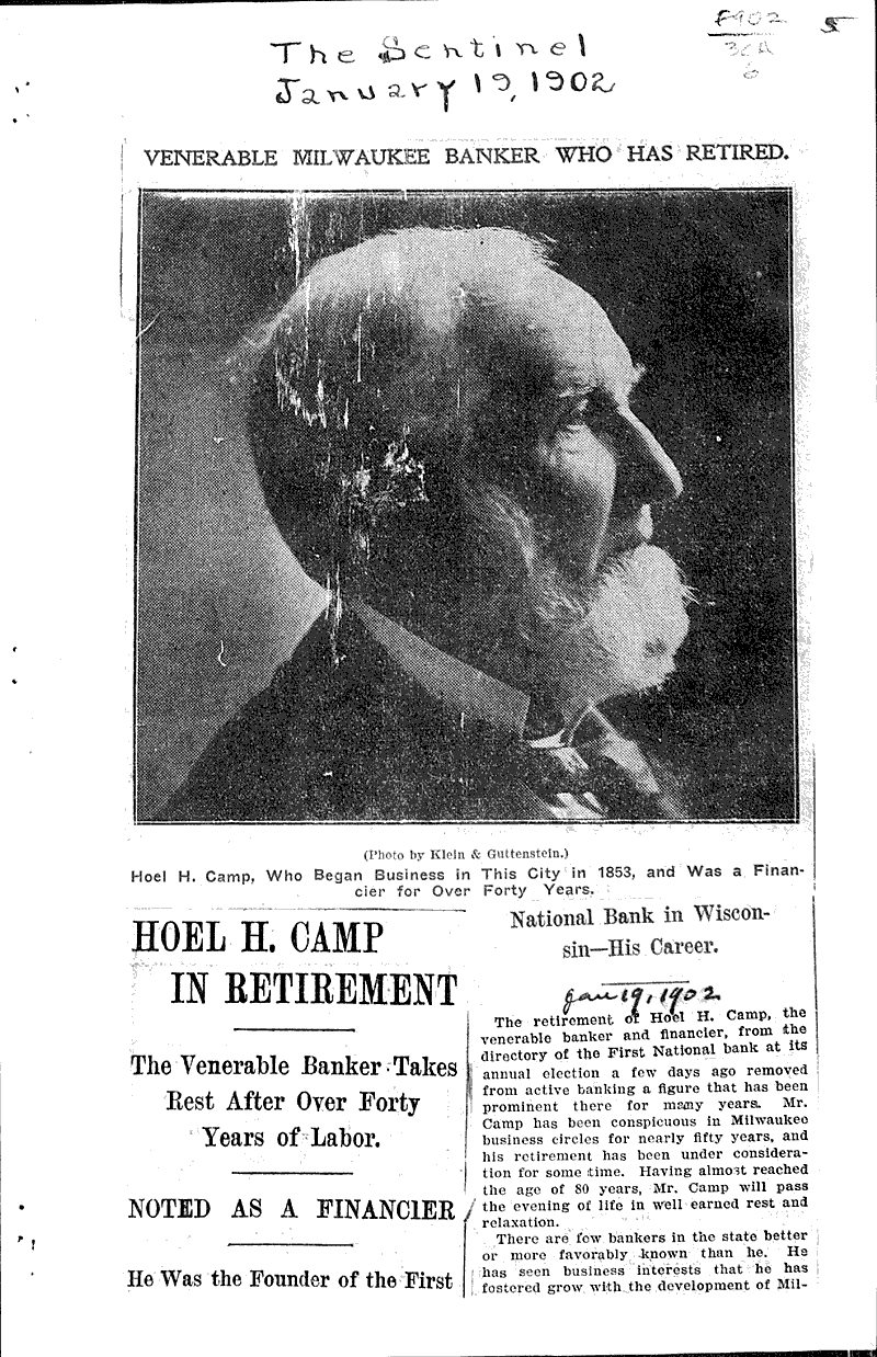  Source: Milwaukee Sentinel Topics: Industry Date: 1902-01-19