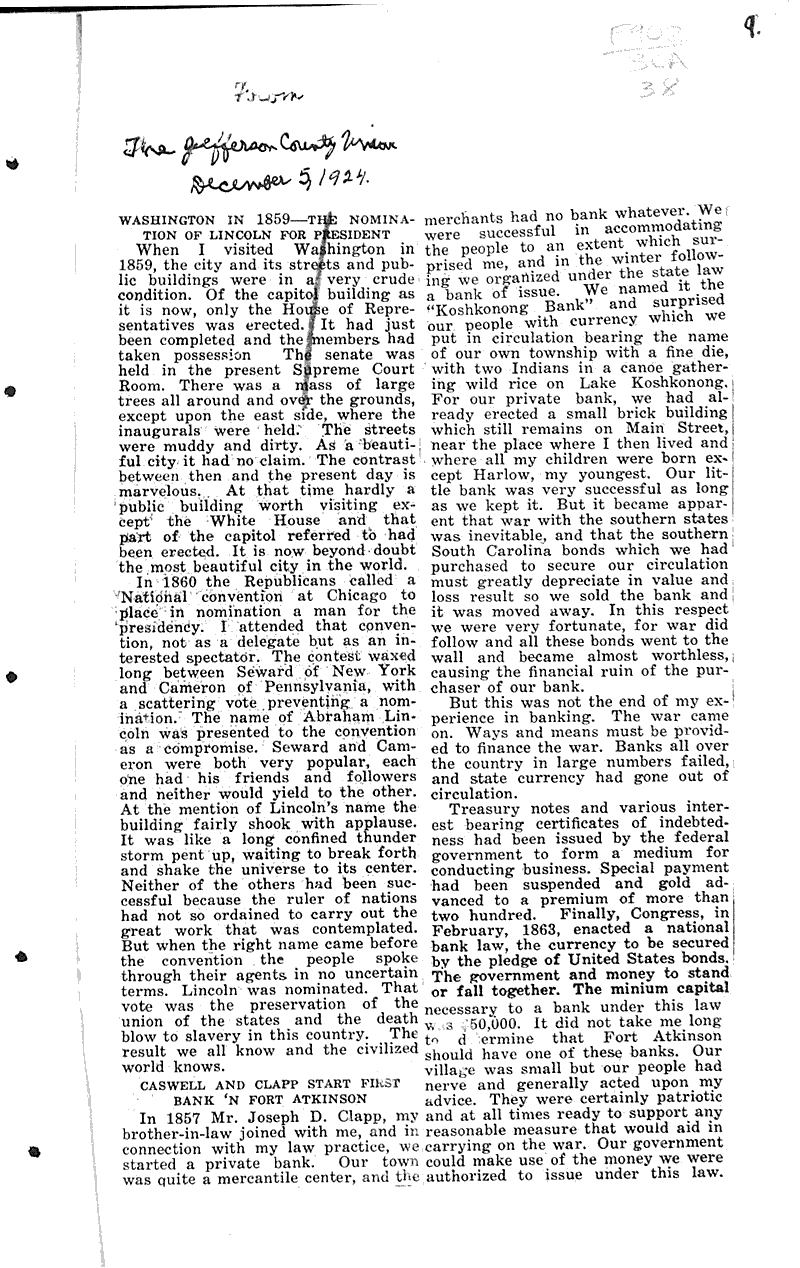  Source: Jefferson County Union Date: 1924-09-26
