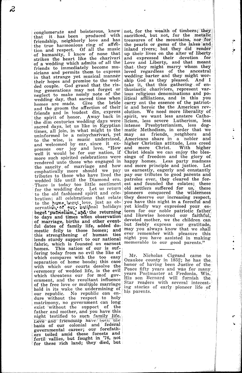  Source: Port Washington Star Date: 1916-04-22