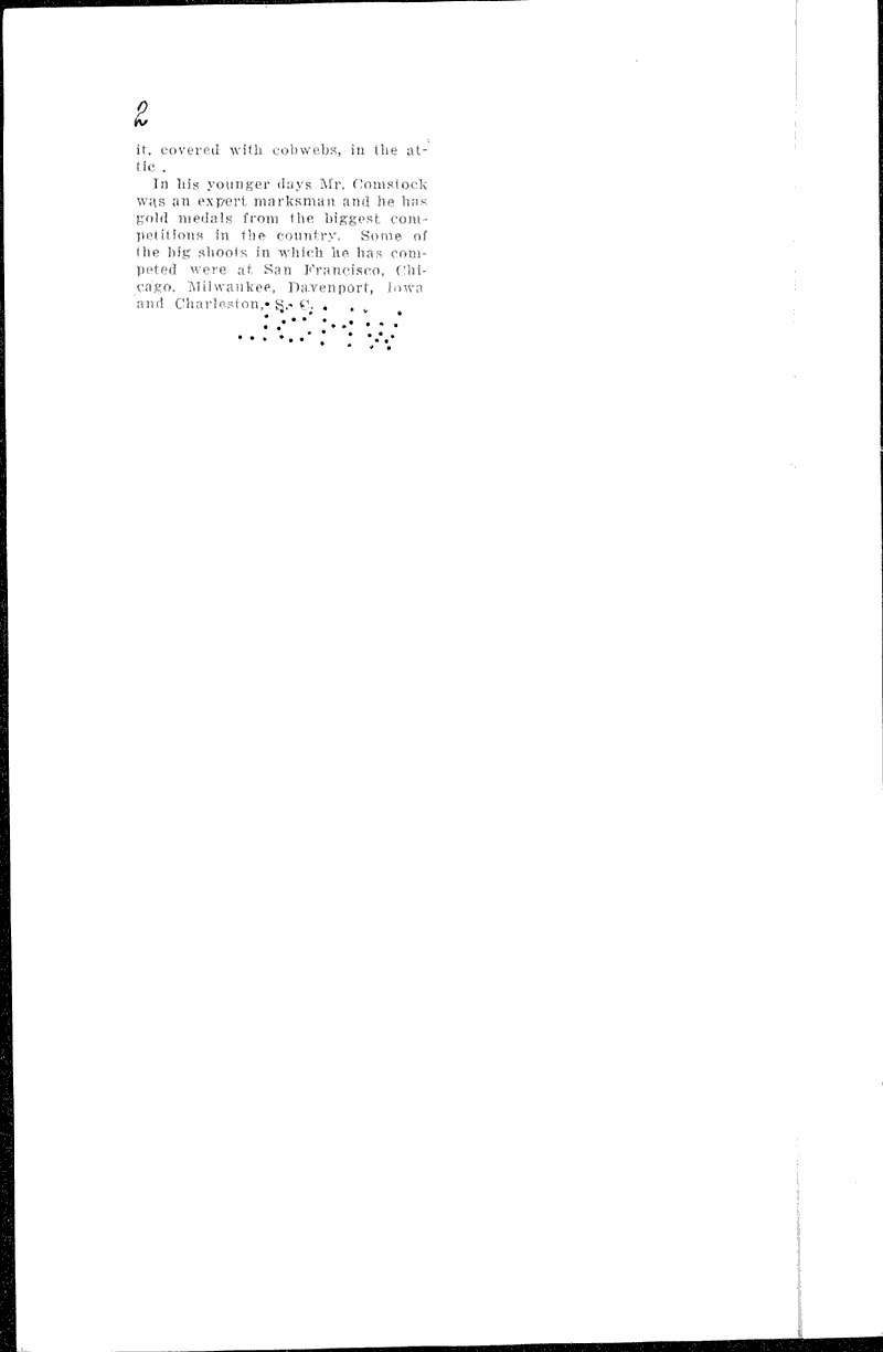 Albany gunsmith has 150 historical guns Source: Wisconsin State Journal Date: 1929-07-09