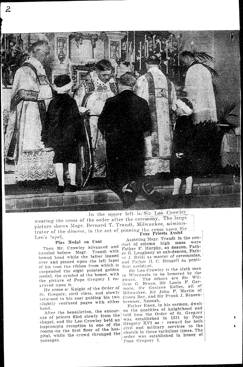  Source: Wisconsin State Journal Topics: Church History Date: 1929-04-11