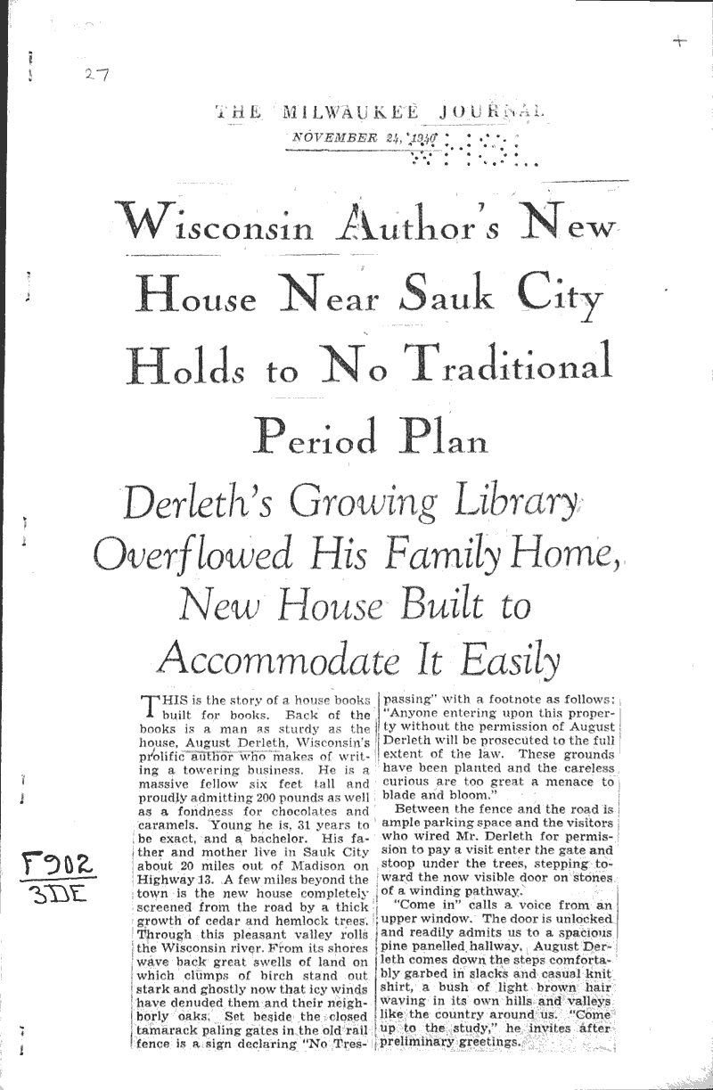  Source: Milwaukee Journal Date: 1940-11-24