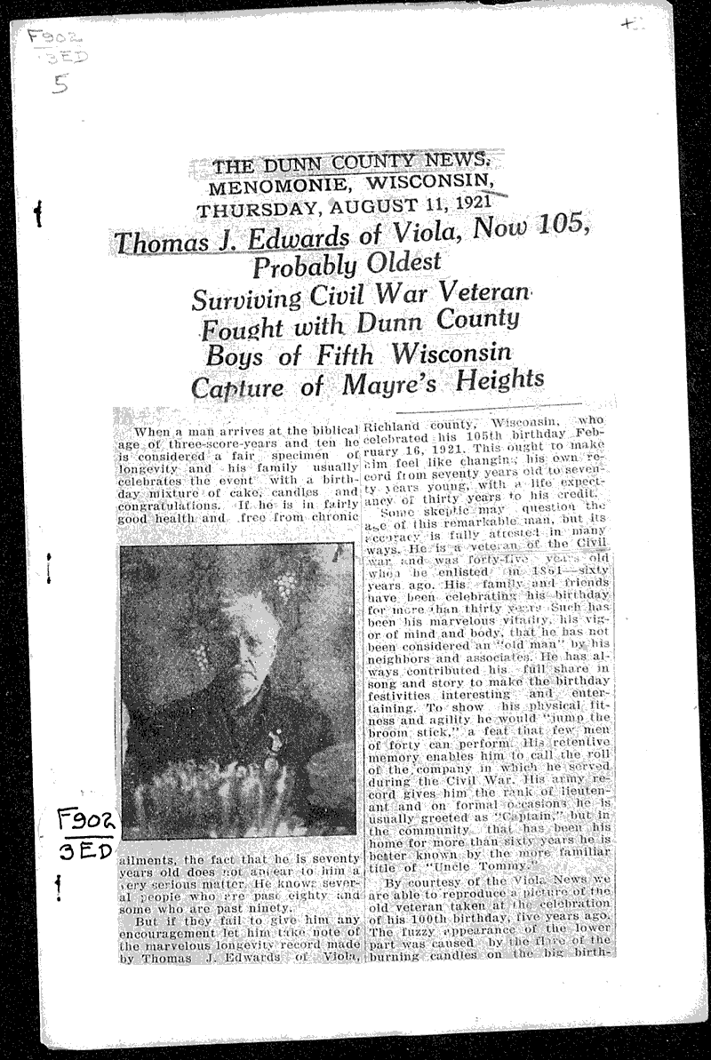  Source: Dunn County News Date: 1921-08-11