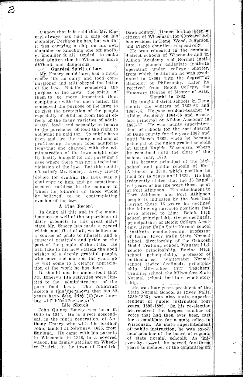  Source: Wisconsin State Journal Topics: Agriculture Date: 1926-08-29