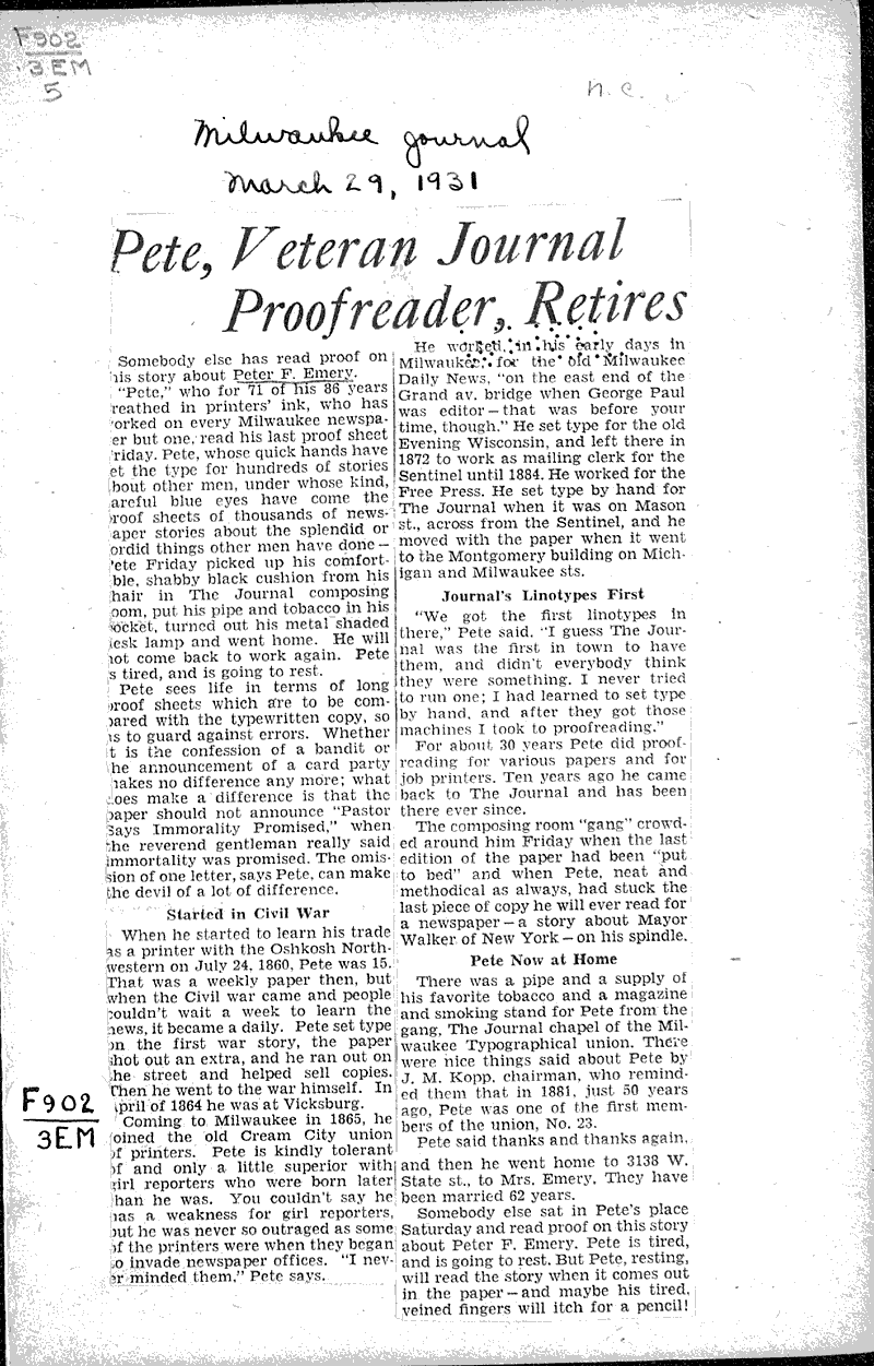  Source: Milwaukee Journal Topics: Industry Date: 1931-03-29