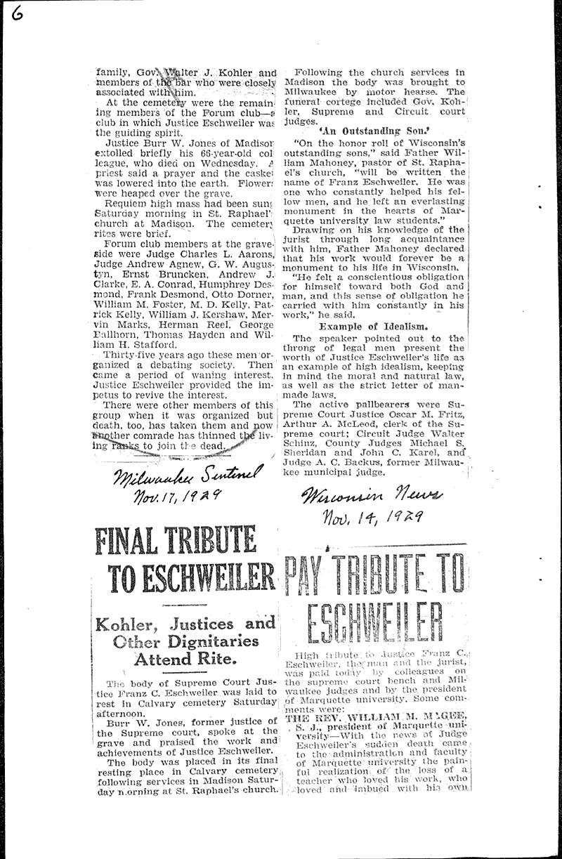  Source: Wisconsin State Journal Date: 1929-11-14