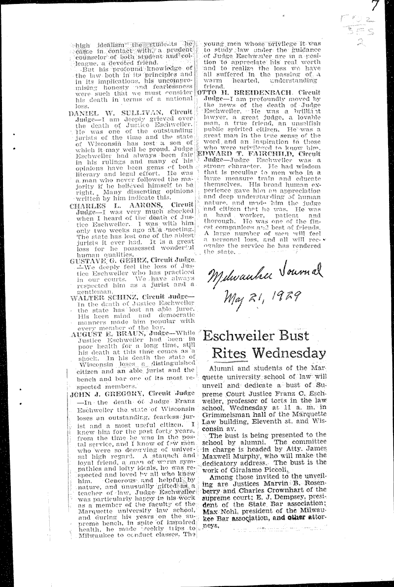  Source: Wisconsin State Journal Date: 1929-11-14