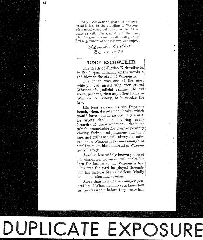  Source: Wisconsin State Journal Date: 1929-11-14