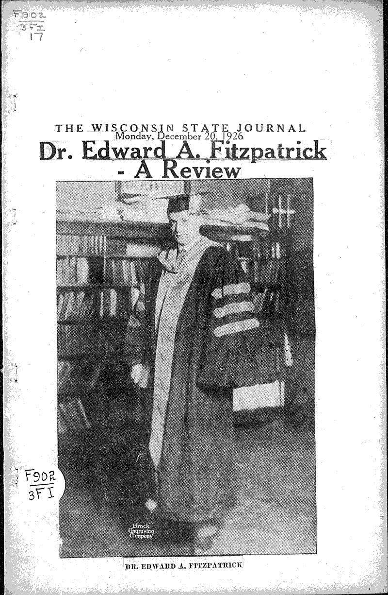  Source: Wisconsin State Journal Date: 1926-12-20