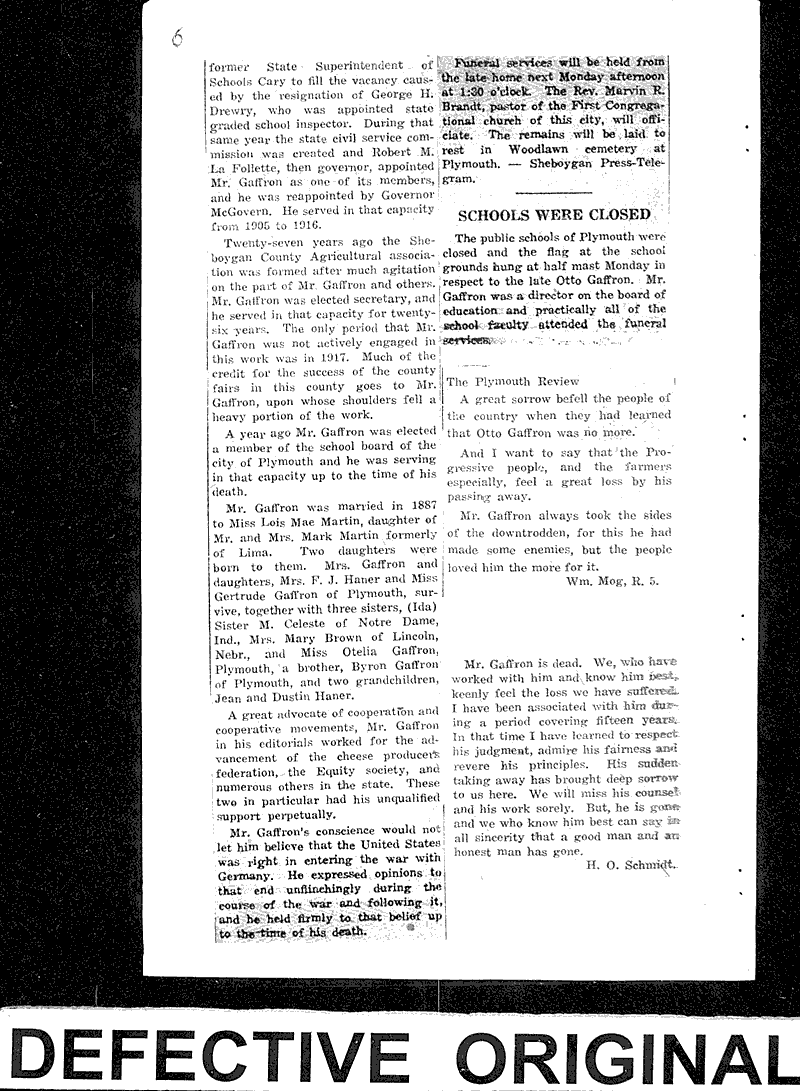  Source: Plymouth Review Date: 1923-04-18