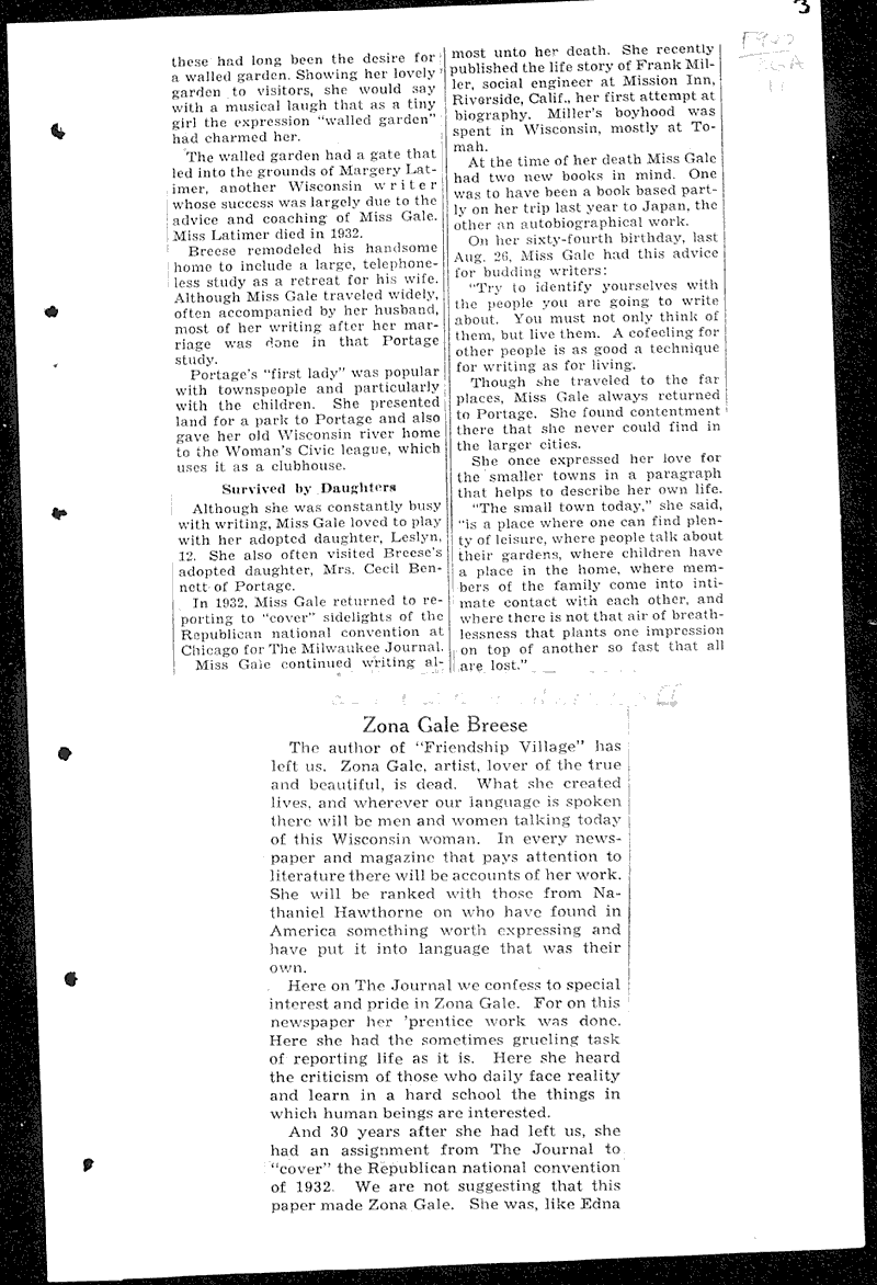  Source: Milwaukee Journal Topics: Art and Music Date: 1938-12-28