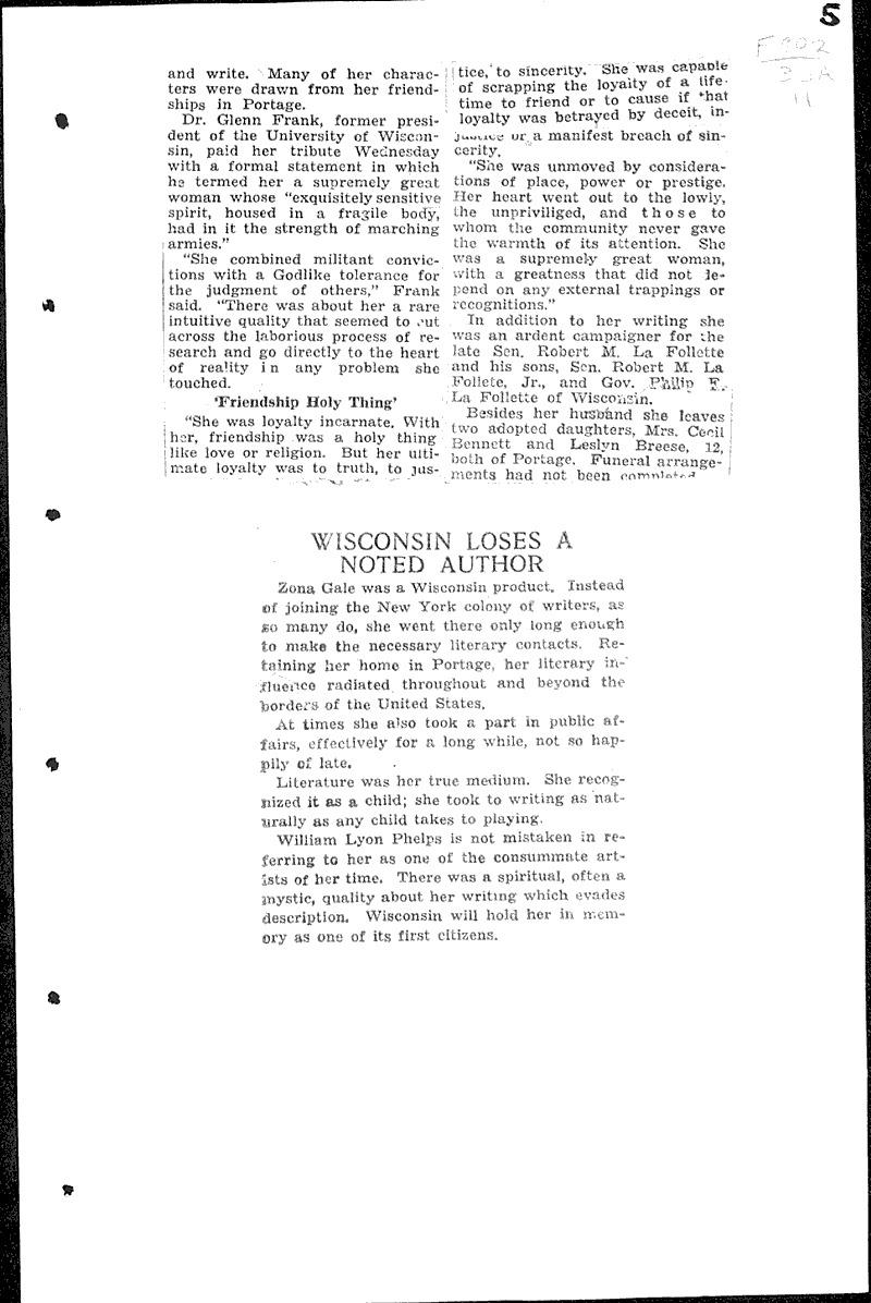  Source: Milwaukee Journal Topics: Art and Music Date: 1938-12-28