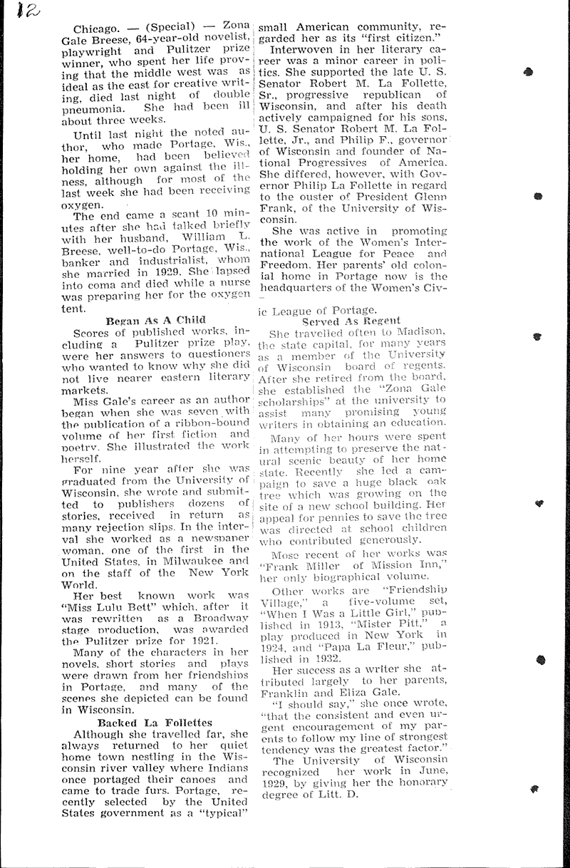  Topics: Art and Music Date: 1938-12-28
