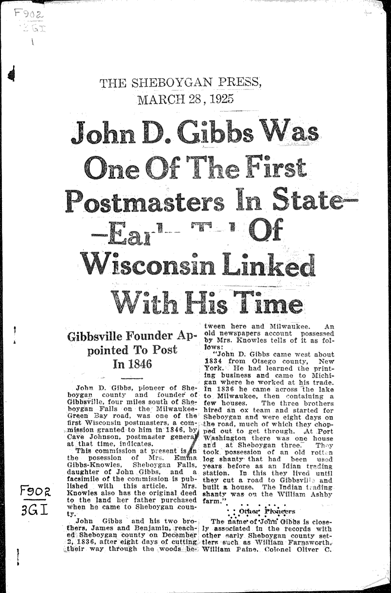  Source: Sheboygan Press Date: 1925-03-28