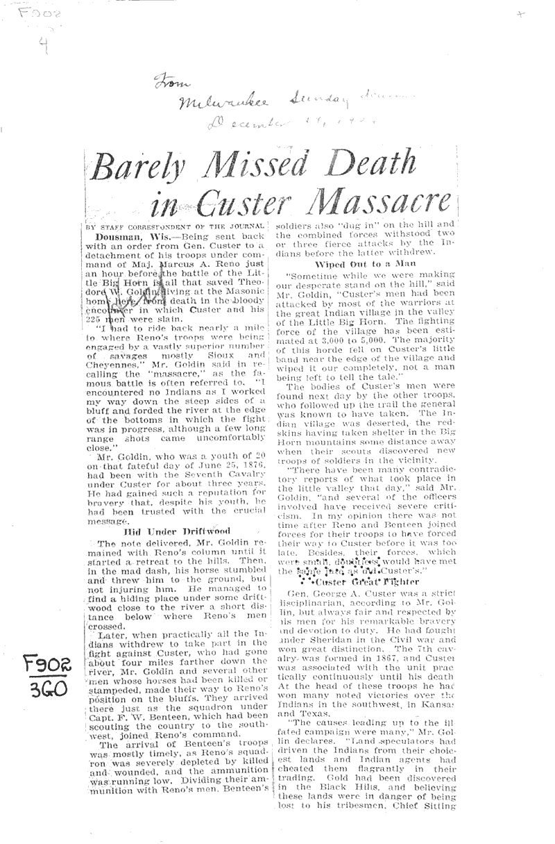  Source: Milwaukee Sunday Journal Topics: Indians and Native Peoples Date: 1926-12-19