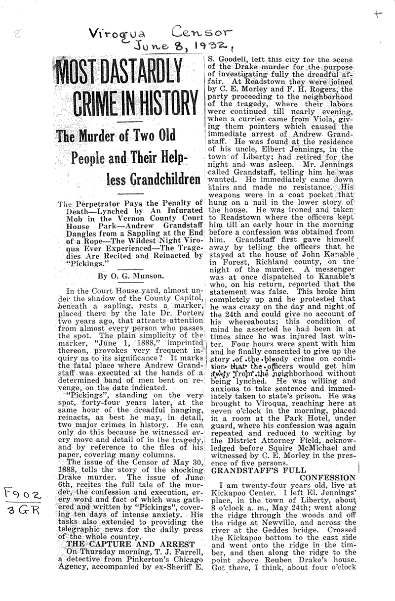  Source: Viroqua Censor Date: 1932-06-08
