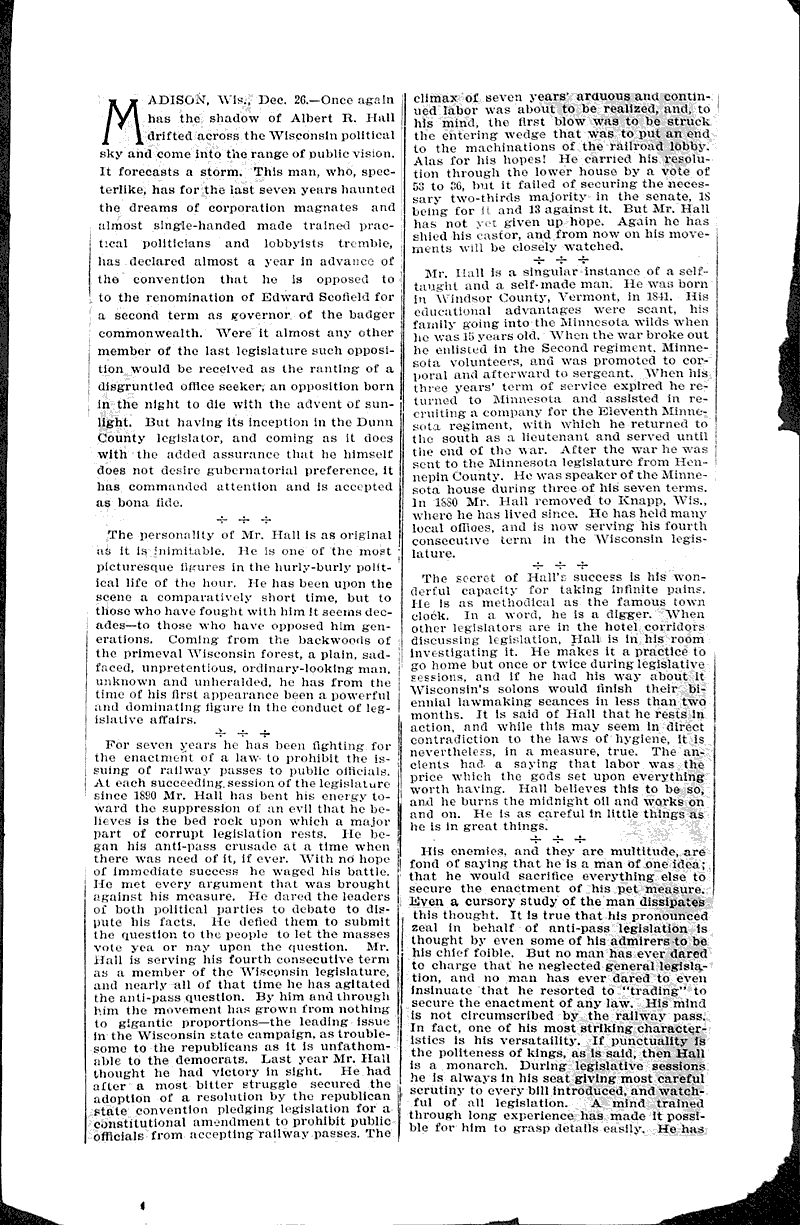  Source: Chicago Times - Herald Topics: Government and Politics Date: 1897-12-27