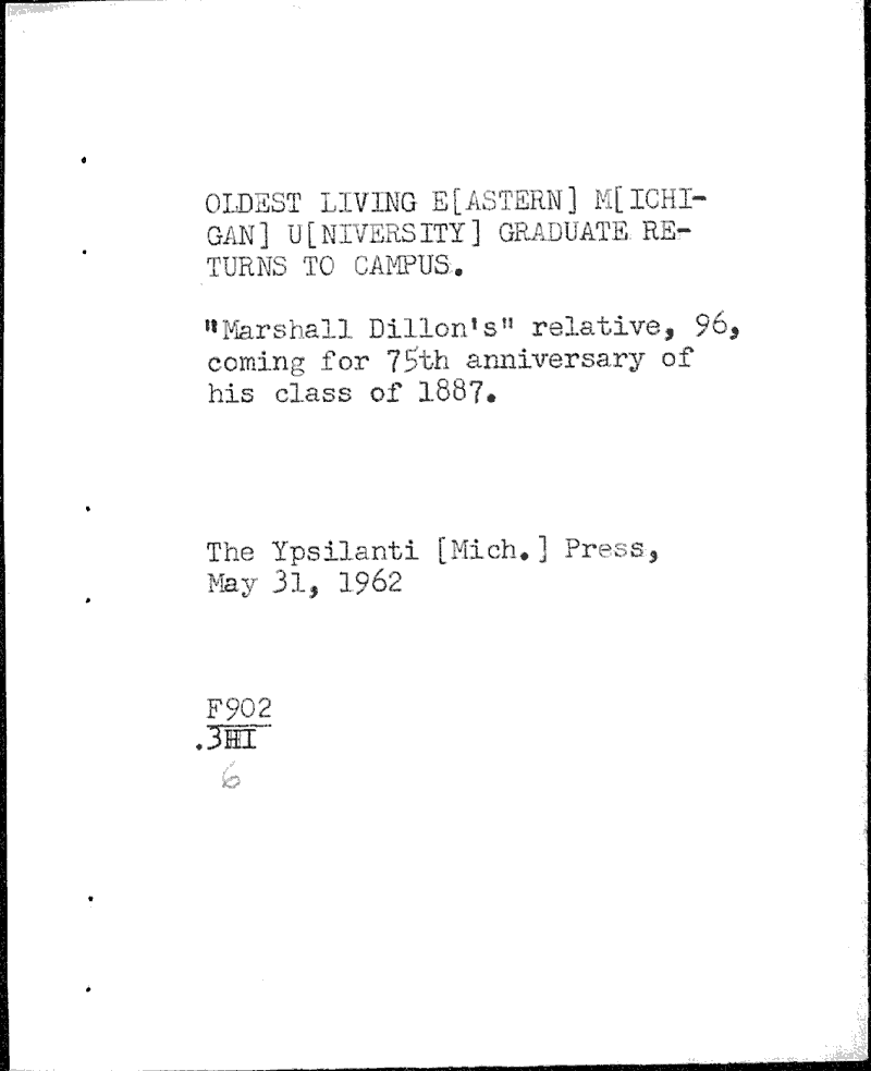 Source: Ypsilanti Press Date: 1962-05-31