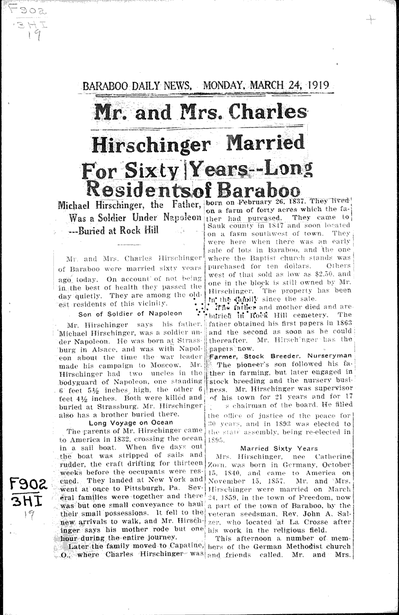  Source: Baraboo Daily News Date: 1919-03-24