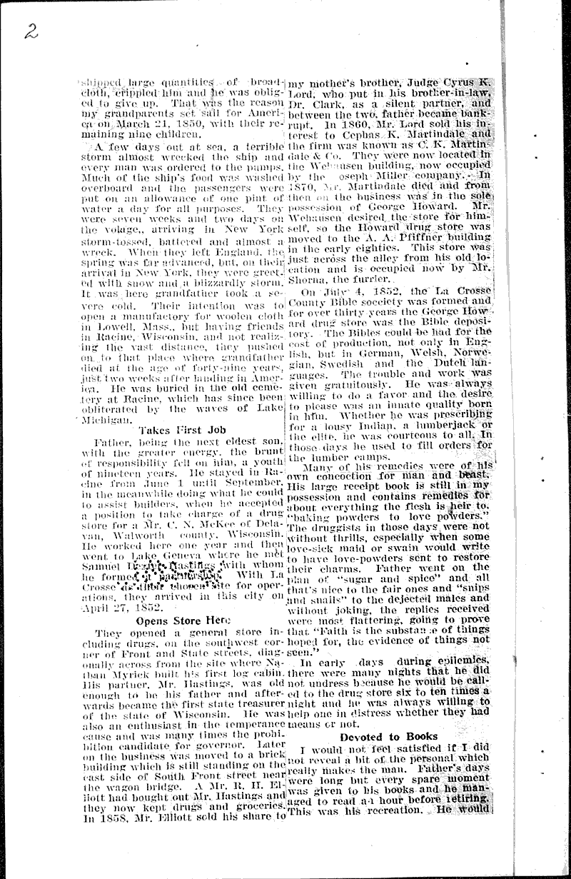  Source: LaCrosse Tribune Date: 1921-05-08