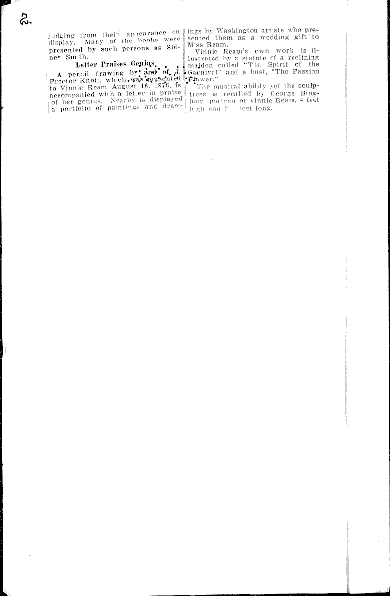  Source: Wisconsin State Journal Topics: Art and Music Date: 1929-11-27