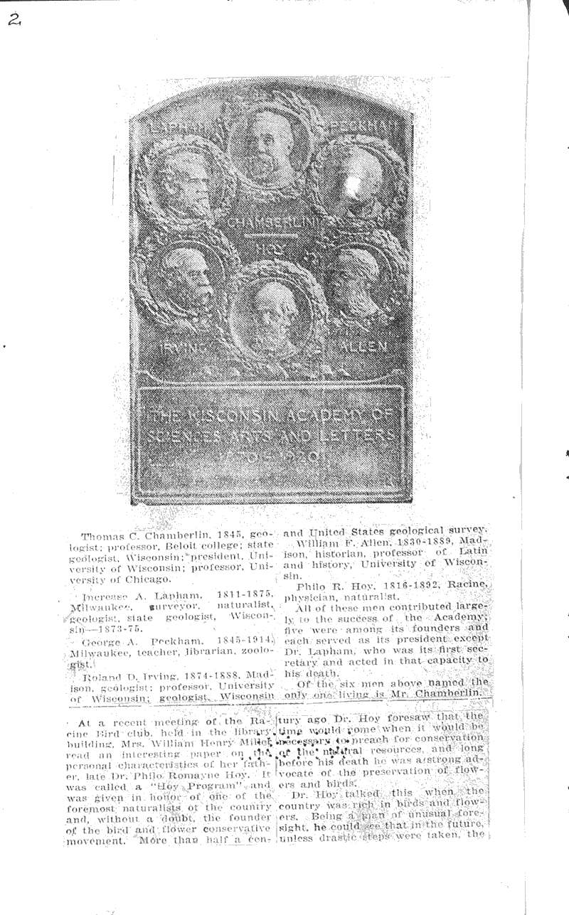  Source: Racine Journal-News Topics: Education Date: 1922-05-02